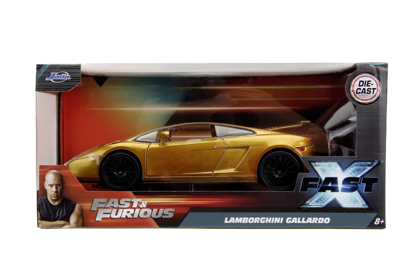 JADA FAST FURIOUS MASINUTA METALICA LAMBORGHINI GALLARDO SCARA 1:24
