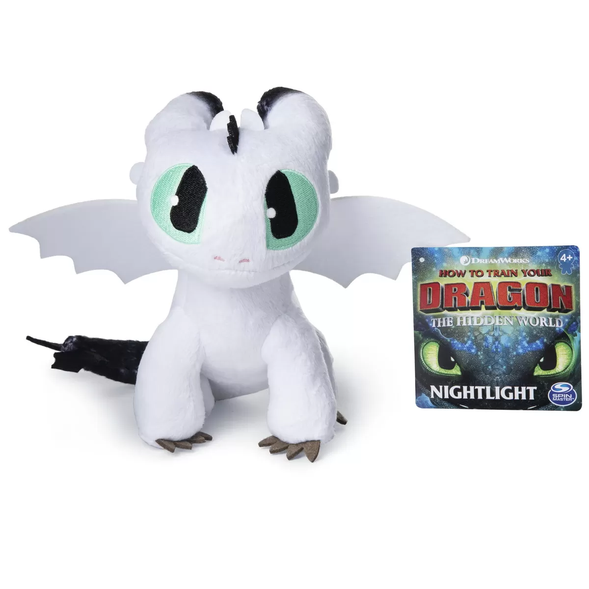 DRAGON DE PLUS 20CM LUMINA NOPTII