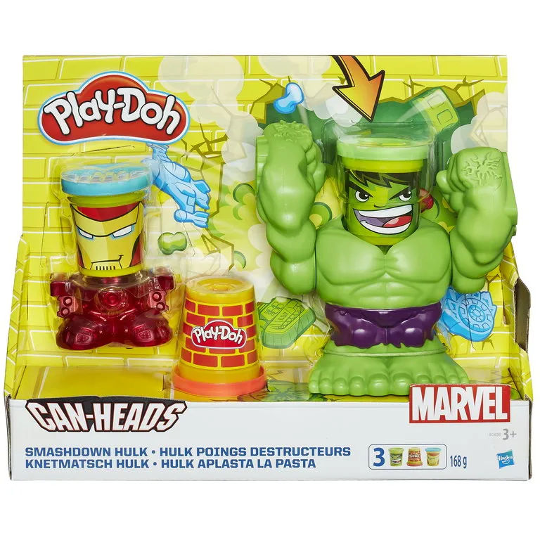 SET PLAY DOH SMASHDOWN HULK