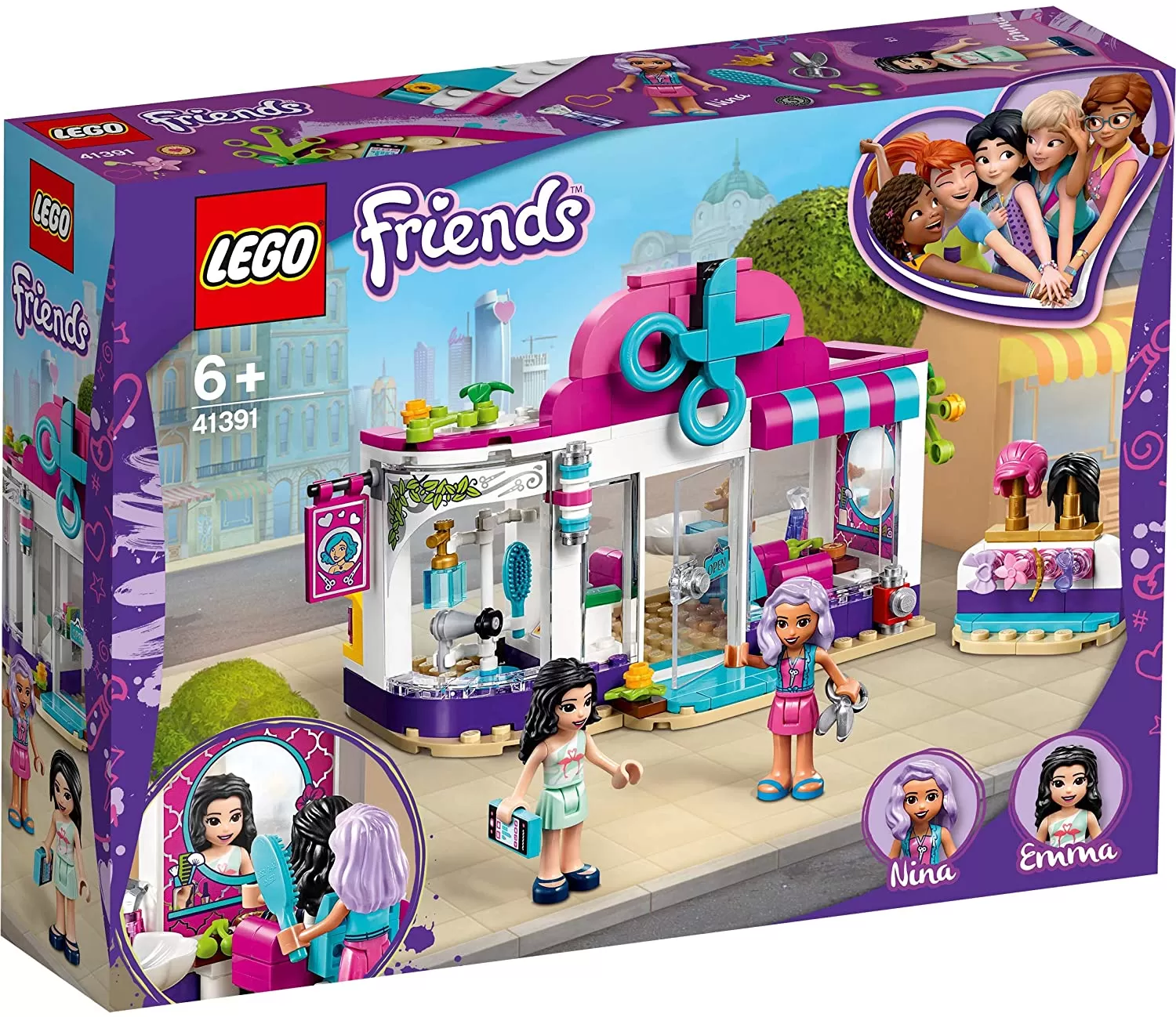 LEGO FRIENDS SALONUL DE COAFURA DIN ORASUL HEARTLAKE 41391