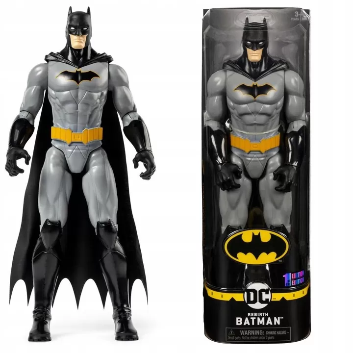 BATMAN FIGURINA 31CM CU 11 PUNCTE DE ARTICULATIE IN COSTUM NEGRU