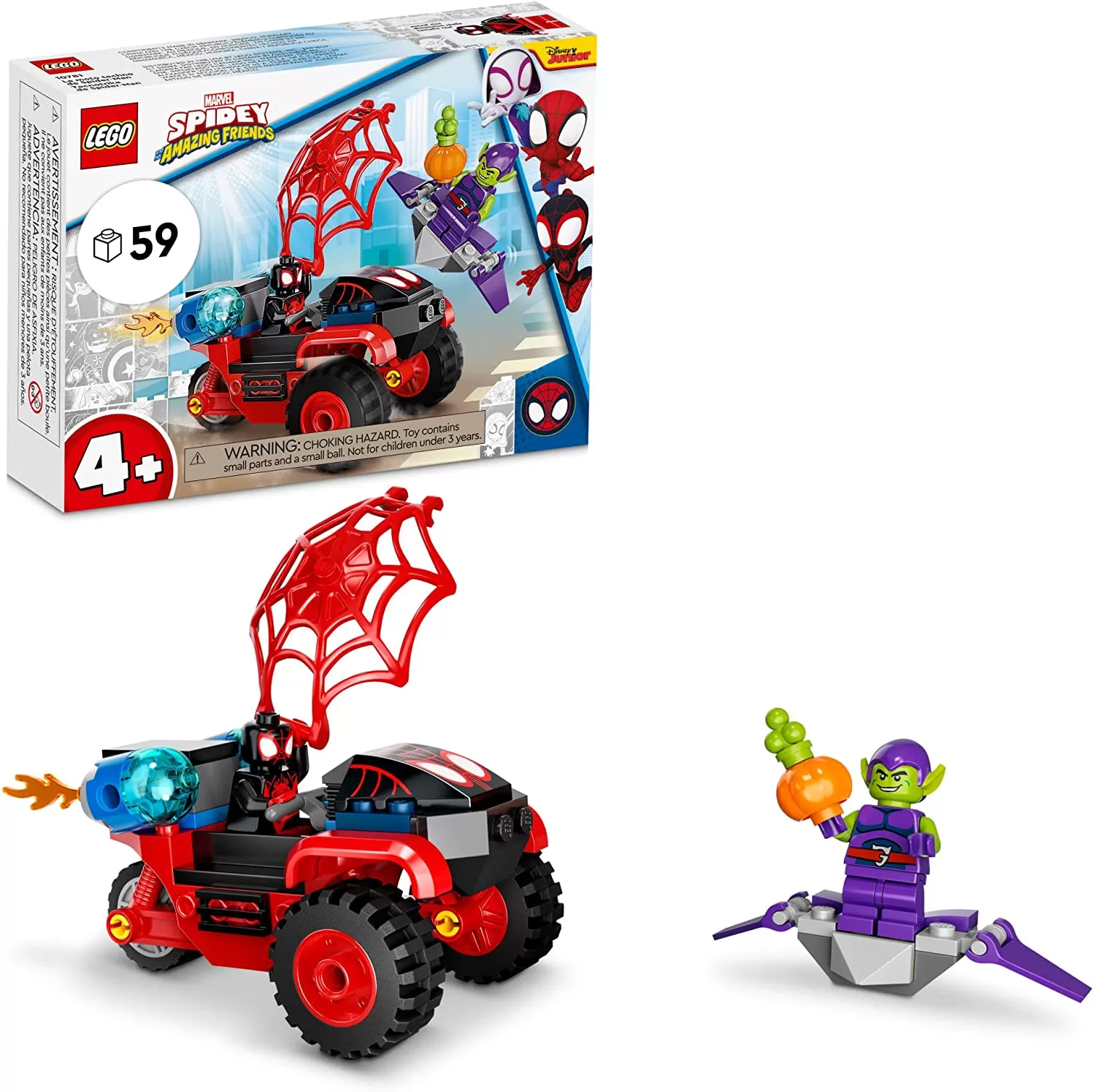LEGO SPIDEY TRICICLUL TECHNO AL OMULUI PAIANJEN 10781