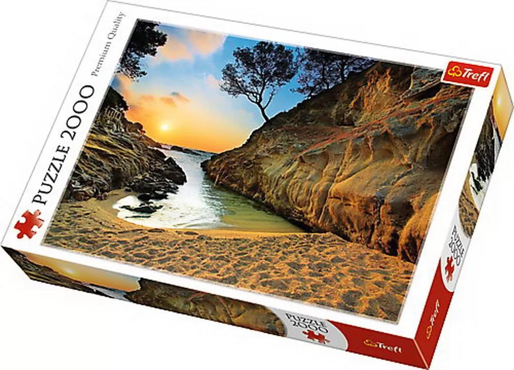 PUZZLE TREFL 2000 RASARIT IN COSTA BRAVA