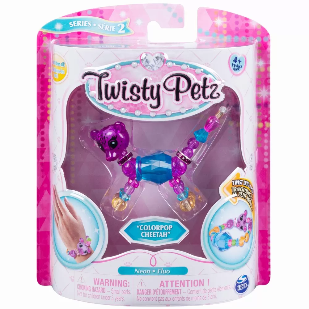 TWISTY PETZ BRATARA ANIMALUT COLORPOP CHEETAH