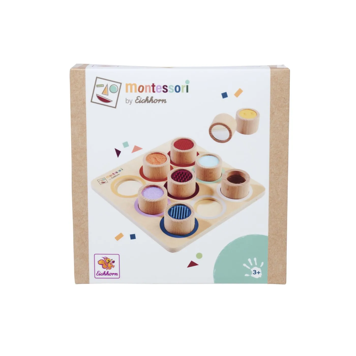 EICHHORN MONTESSORI TABLA TACTILA DIN LEMN