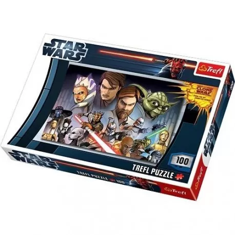 PUZZLE TREFL 100 CLONE WARS