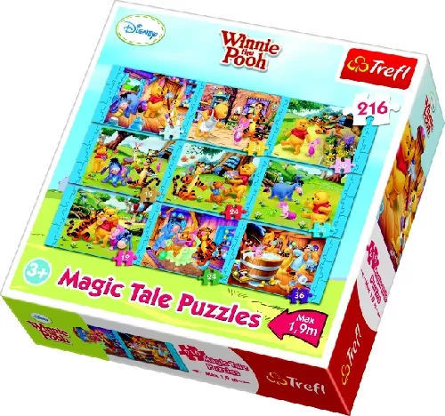 PUZZLE TREFL 9IN1 POVESTILE LUI WINNIE DE PLUS