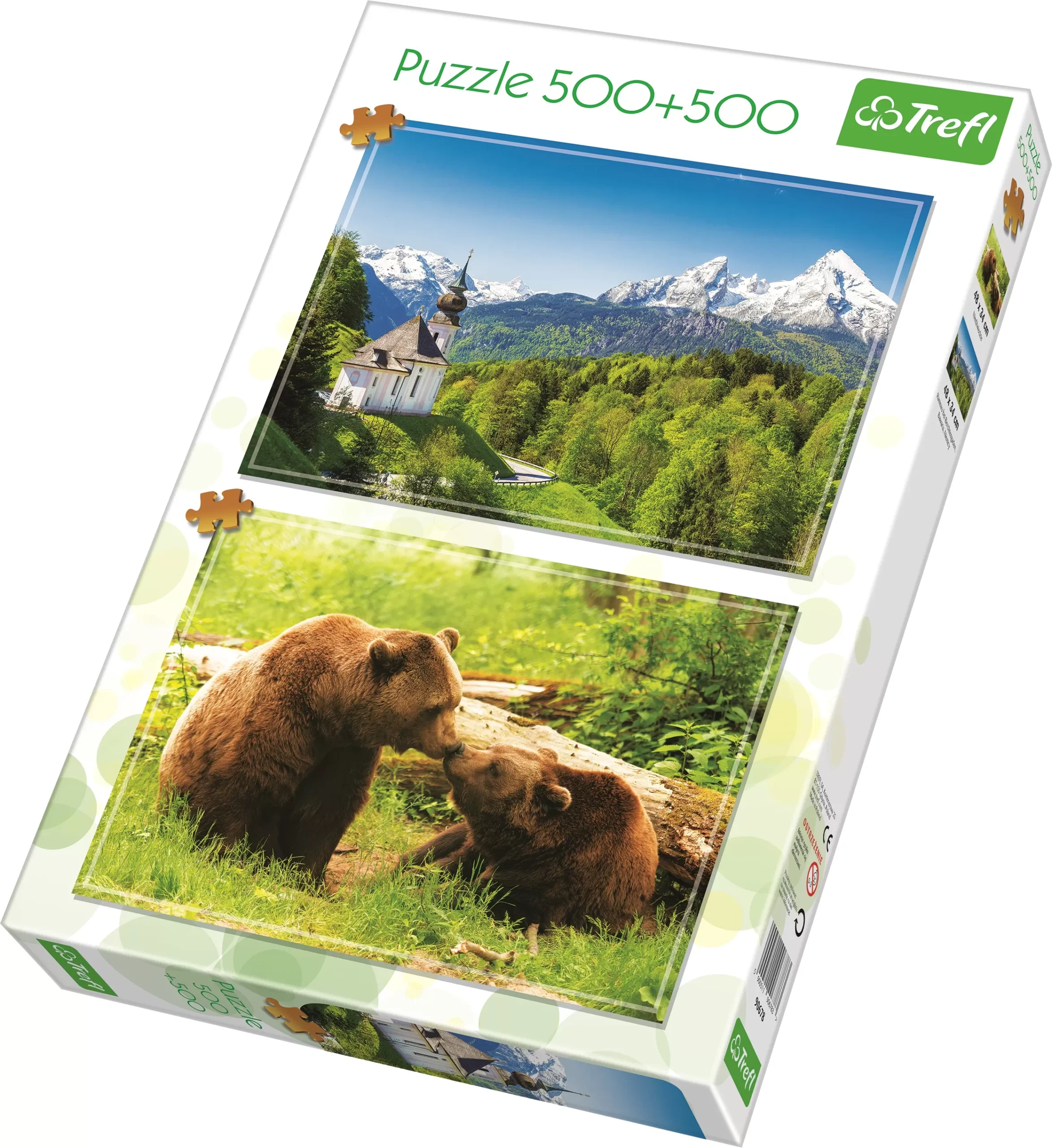 PUZZLE TREFL 500 SI 500 PEISAJ DIN NATURA