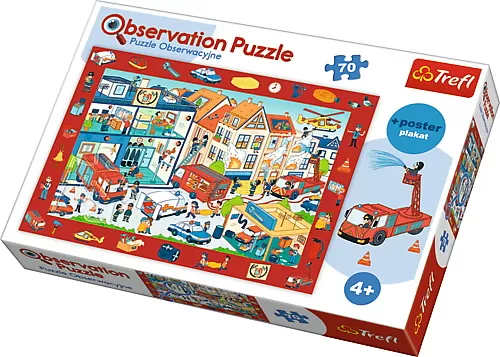 PUZZLE TREFL 70 DE OBSERVATIE LA POMPIERI