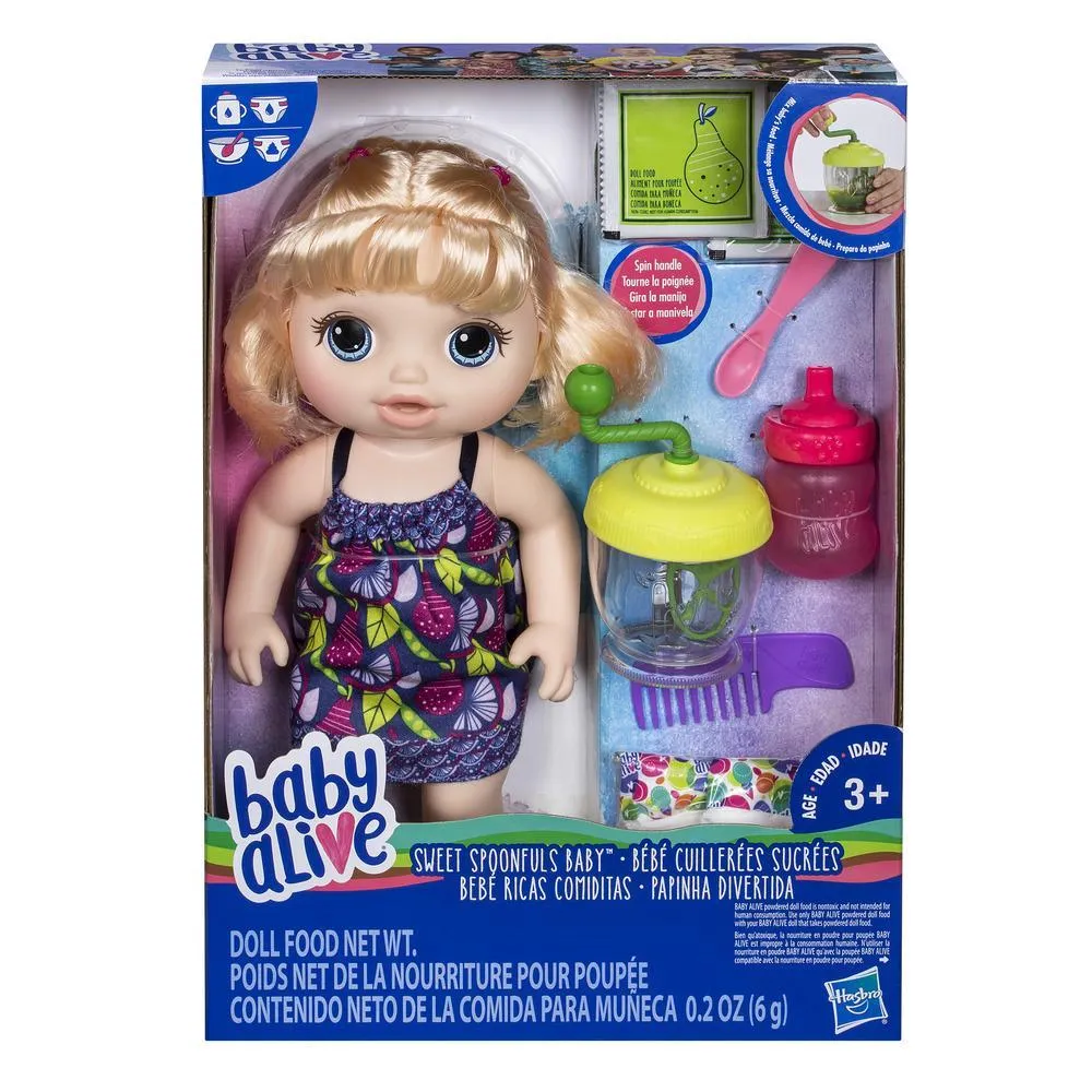 BEBELUSUL BABY ALIVE CU FUNCTIUNI