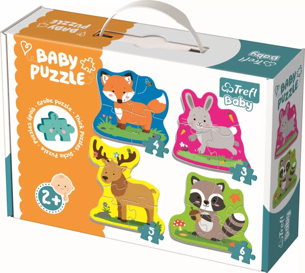 PUZZLE TREFL BABY CLASIC ANIMALELE PADURII