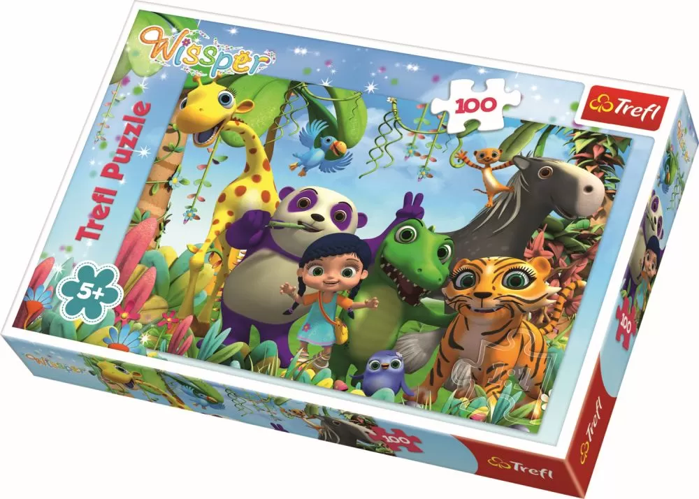 PUZZLE TREFL 100 SOAPTE SI PRIETENI