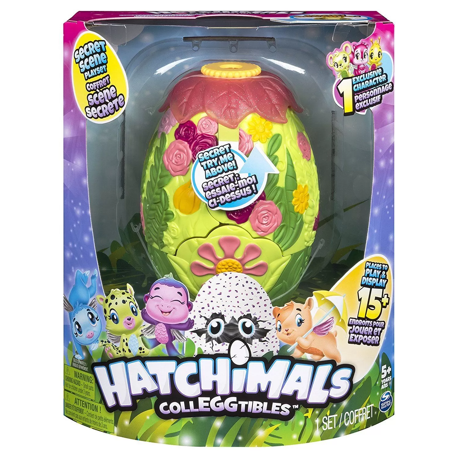 HATCHIMALS COLECTIBIL SCENA SECRETA