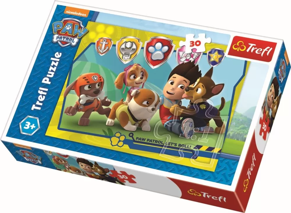 PUZZLE TREFL 30 RYDER SI PRIETENII