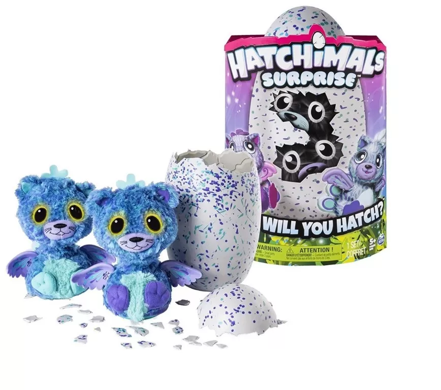 HATCHIMALS GEMENII MOV SAU TURCOAZ