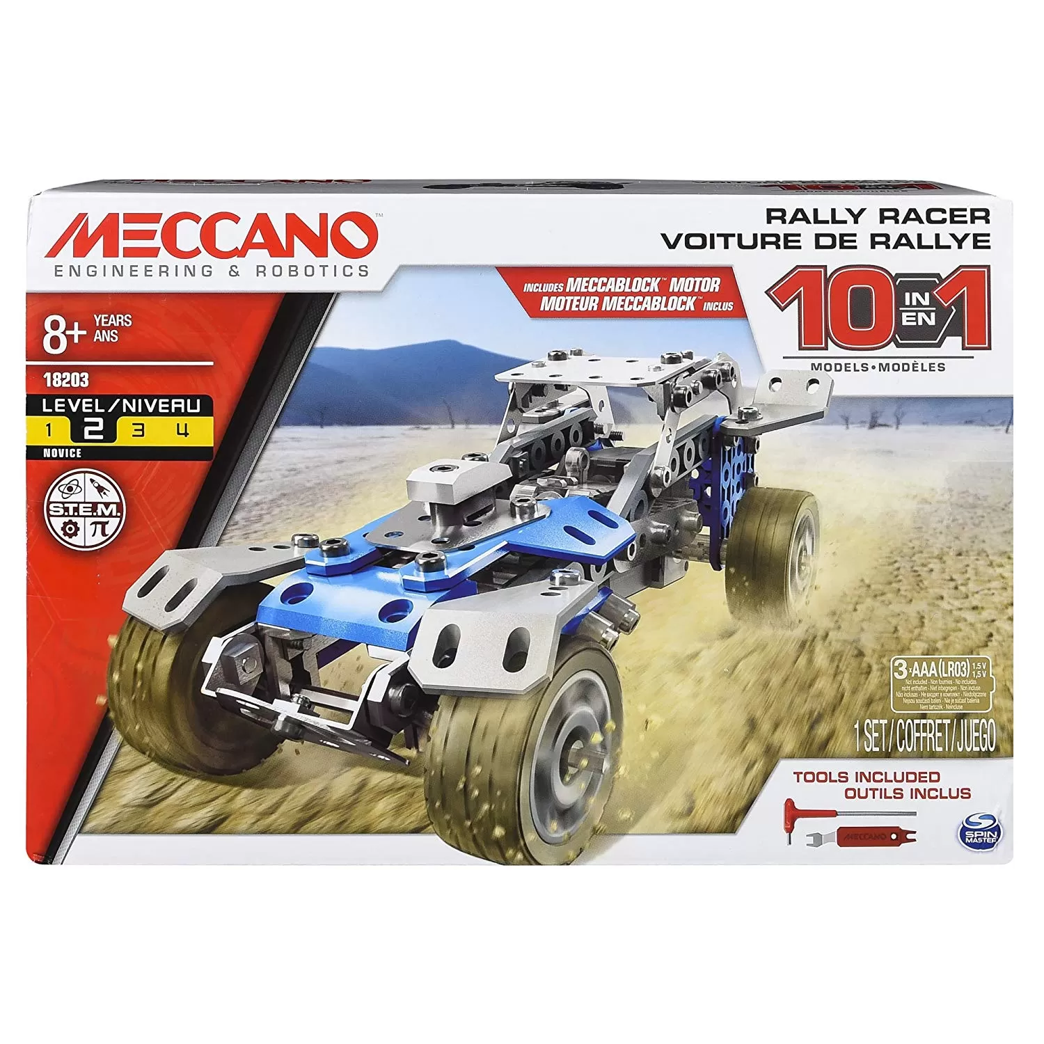 MECCANO KIT MASINA 10 IN 1