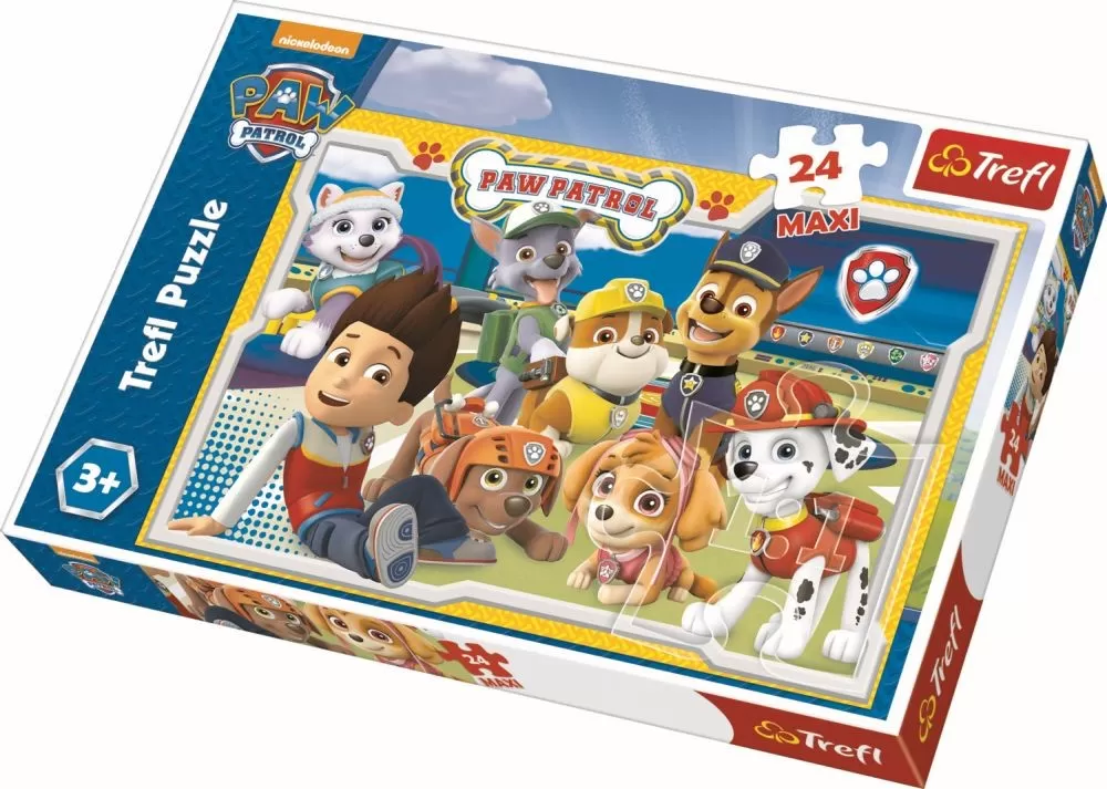 PUZZLE TREFL 24 MAXI PATRULA CATELUSILOR