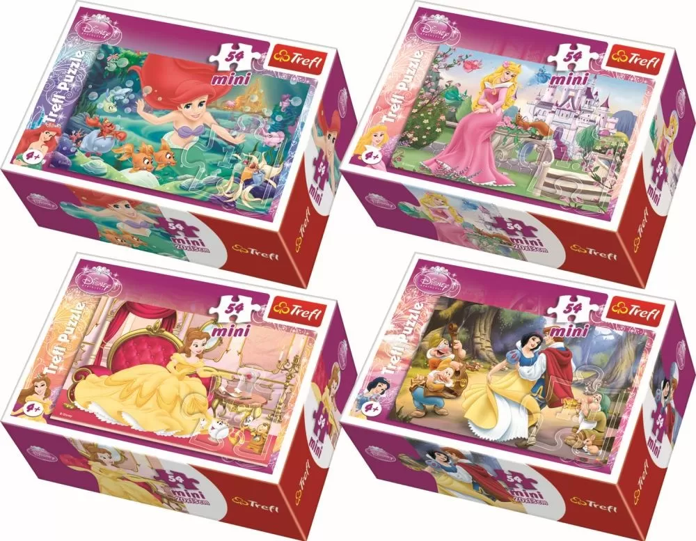 PUZZLE TREFL MINI 54 PRINTESELE