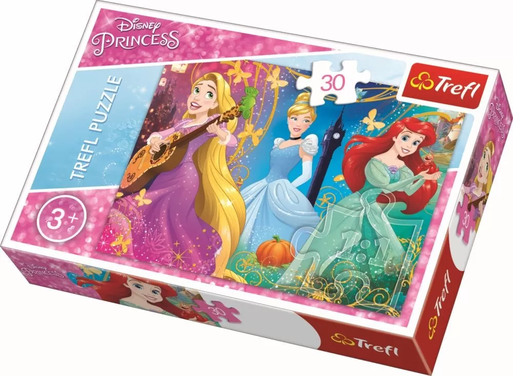 PUZZLE TREFL 30 PRINTESE DISNEY