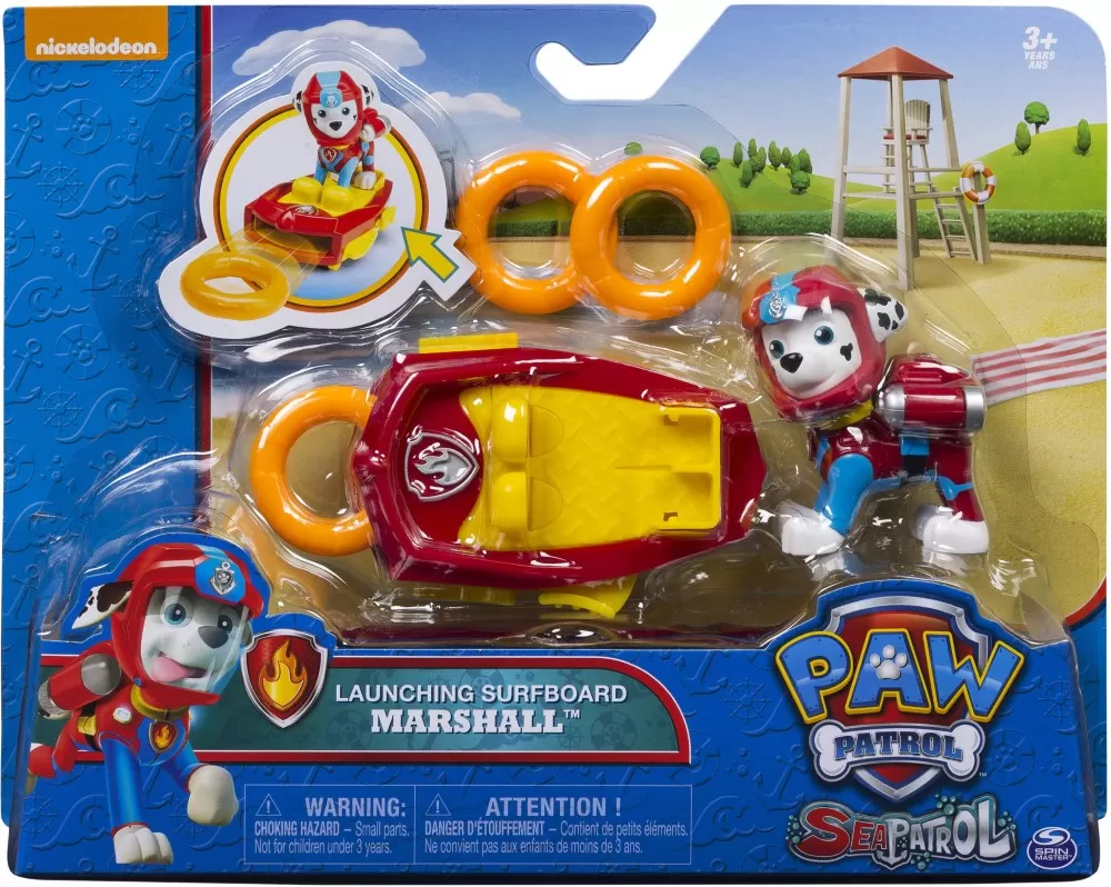 SET FIGURINE DELUXE PAW PATROL MARSHALL