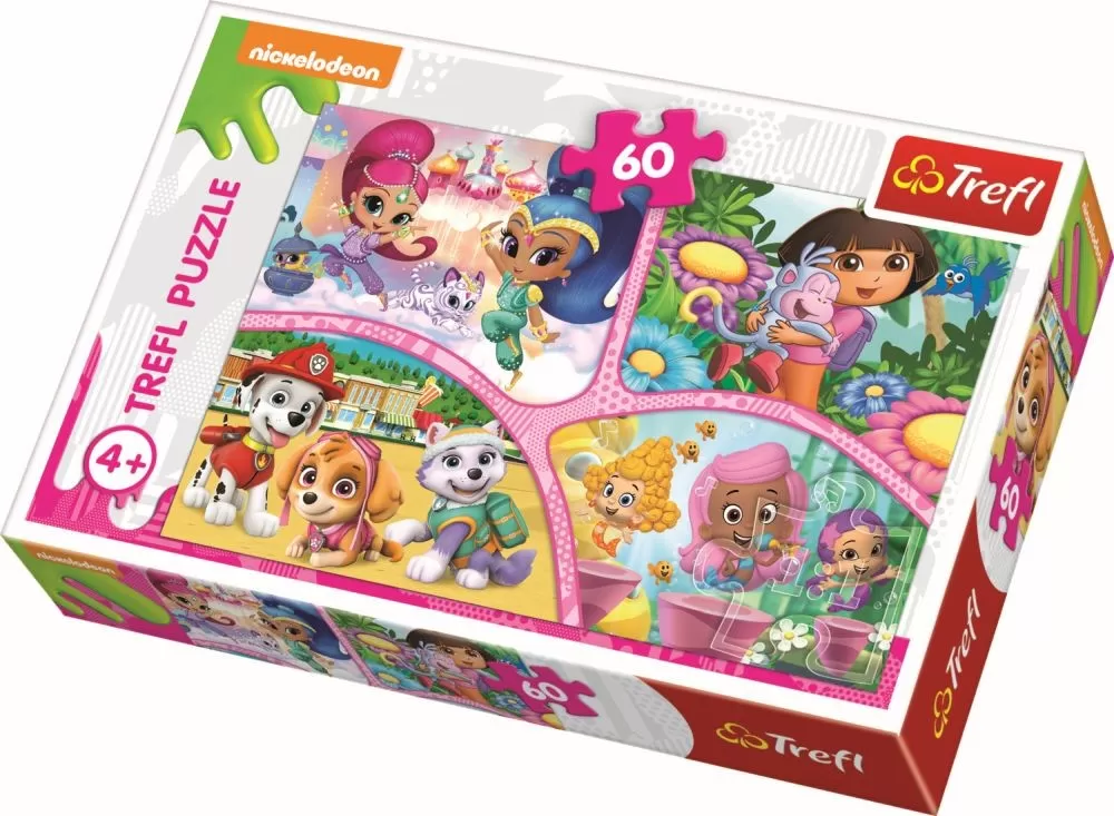 PUZZLE TREFL 60 CEI BUNI PRIETENI
