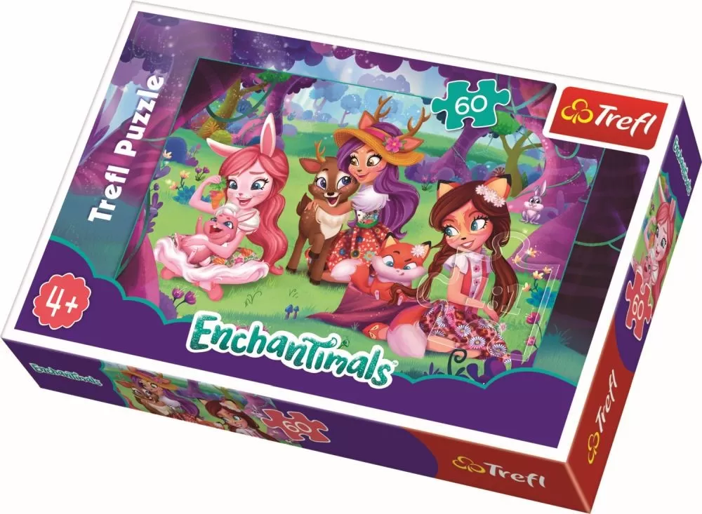 PUZZLE TREFL 60 DUPA-AMIAZA CU PRIETENII