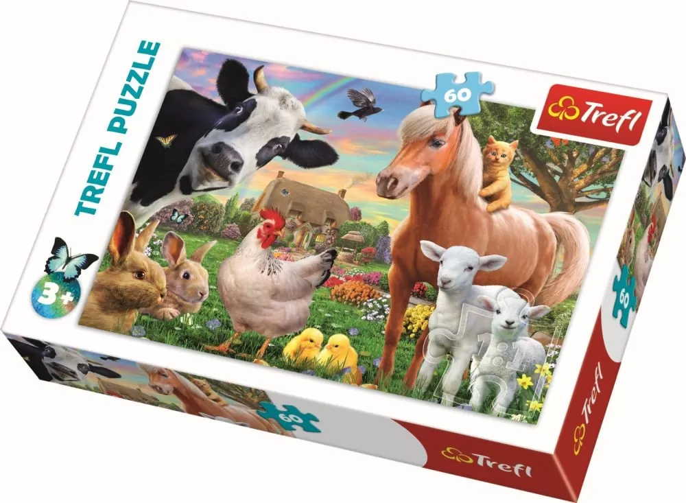 PUZZLE TREFL 60 FERMA FERICITA