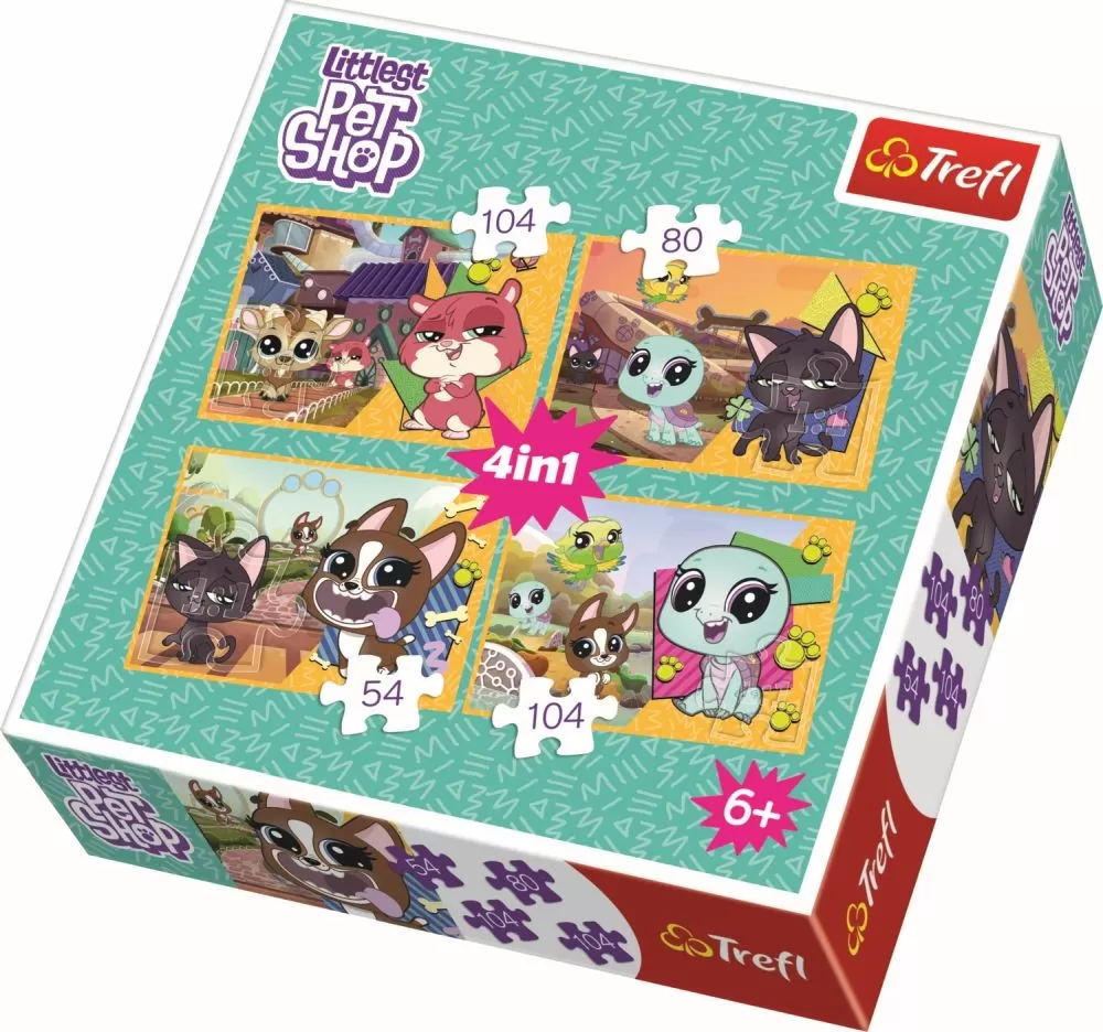 PUZZLE TREFL 4IN1 AMINTIRI DE NEUITAT
