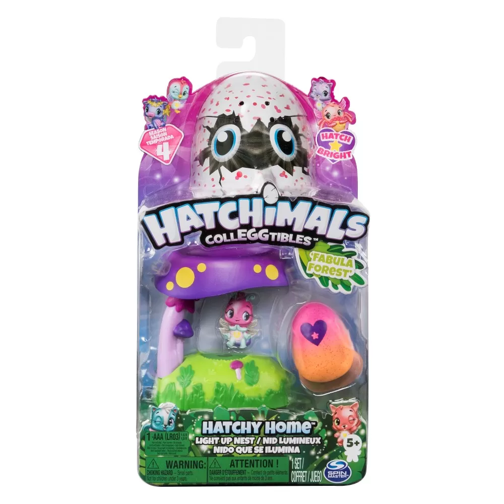 HATCHIMALS CUIBUL LUMINAT DIN PADURE