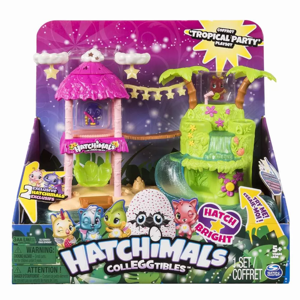 HATCHIMALS PETRECERE TROPICALA SEZONUL4