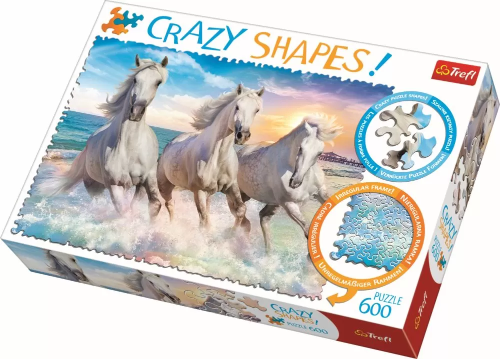 PUZZLE TREFL 600 CU PIESE CIUDATE – LA GALOP PRIN VALURI