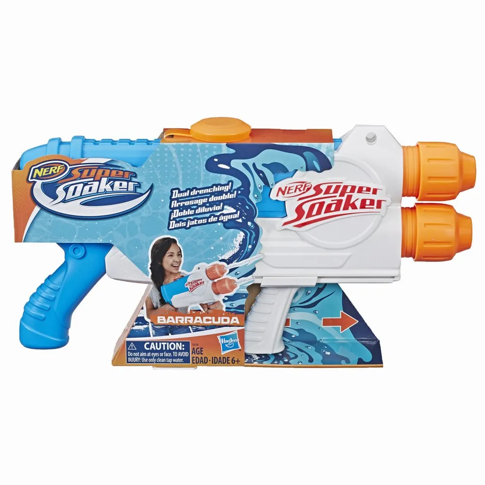 BLASTER NERF SUPER SOAKER CU APA BARRACUDA