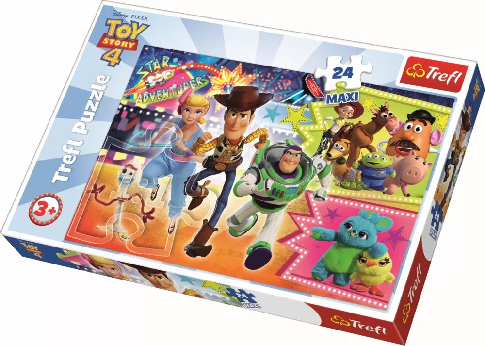 PUZZLE TREFL 24 MAXI AVENTURA JUCARIILOR