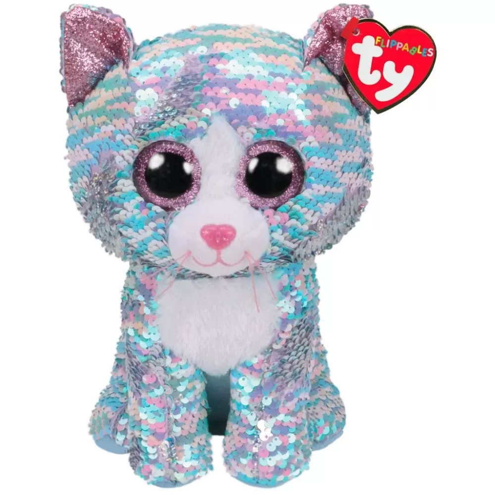 PLUS TY 42CM BOOS PISICUTA WHIMSKY CU PAIETE