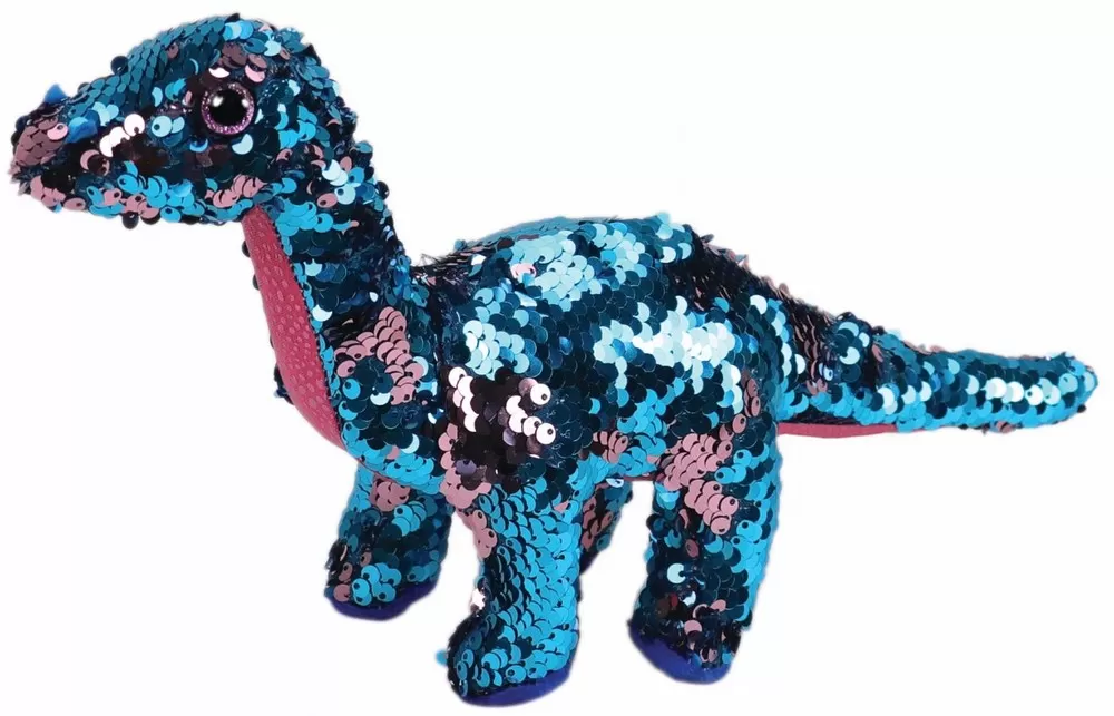 PLUS TY 15CM BOOS DINOZAUR MARIN CU PAIETE