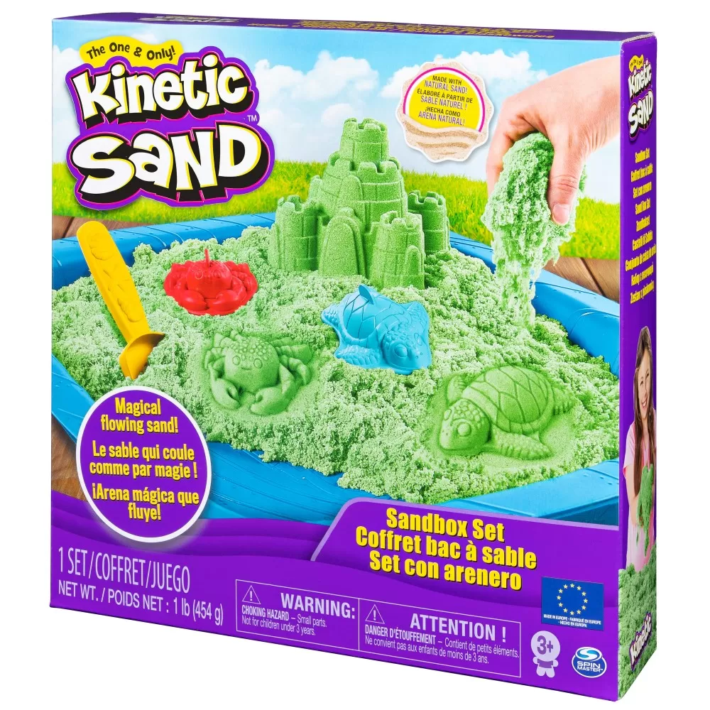 NISIP KINETIC SET COMPLET VERDE 454 GRAME