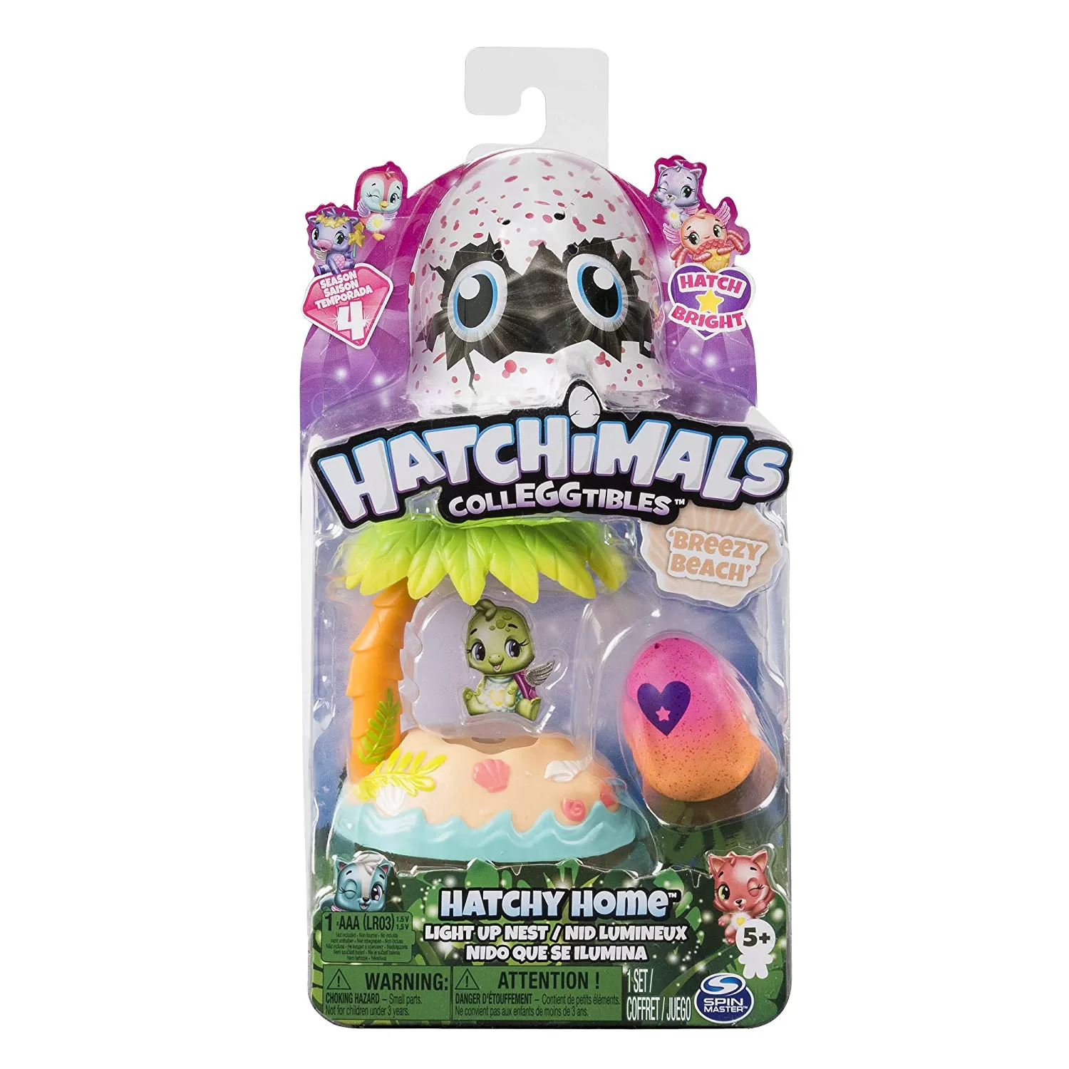 HATCHIMALS CUIBUL LUMINAT DIN GRADINA