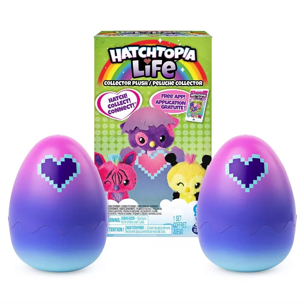 HATCHTOPIA LIFE SET 2 PLUSURI SURPRIZA IN OUSOARE