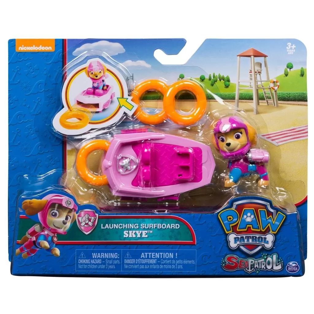 SET FIGURINE DELUXE PAW PATROL SKYE