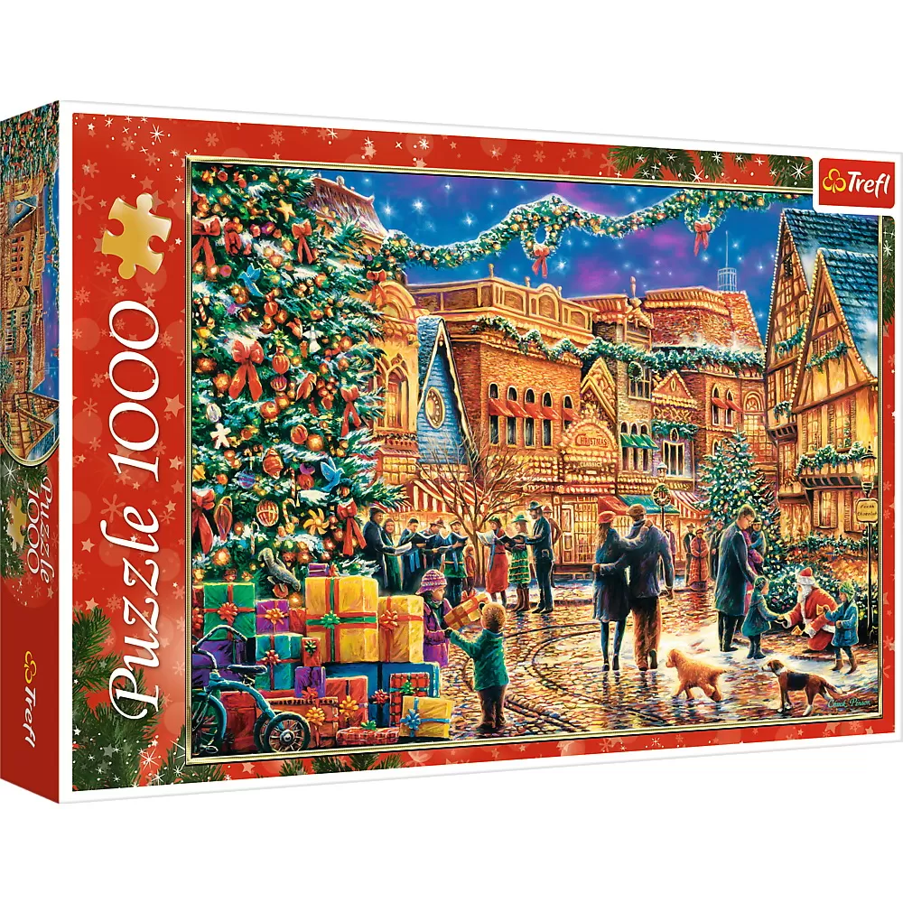 PUZZLE TREFL 1000 PIATA DE CRACIUN