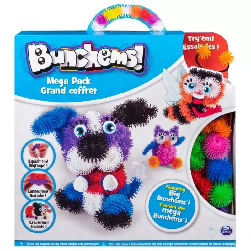 SET CREATIV BUNCHEMS MEGA PACHET CATEL 400 PIESE