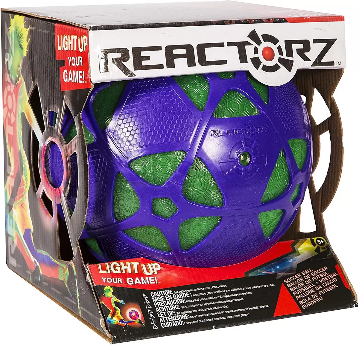 MINGE FOTBAL REACTORZ CU LUMINA REACTIVA MARIMEA 4