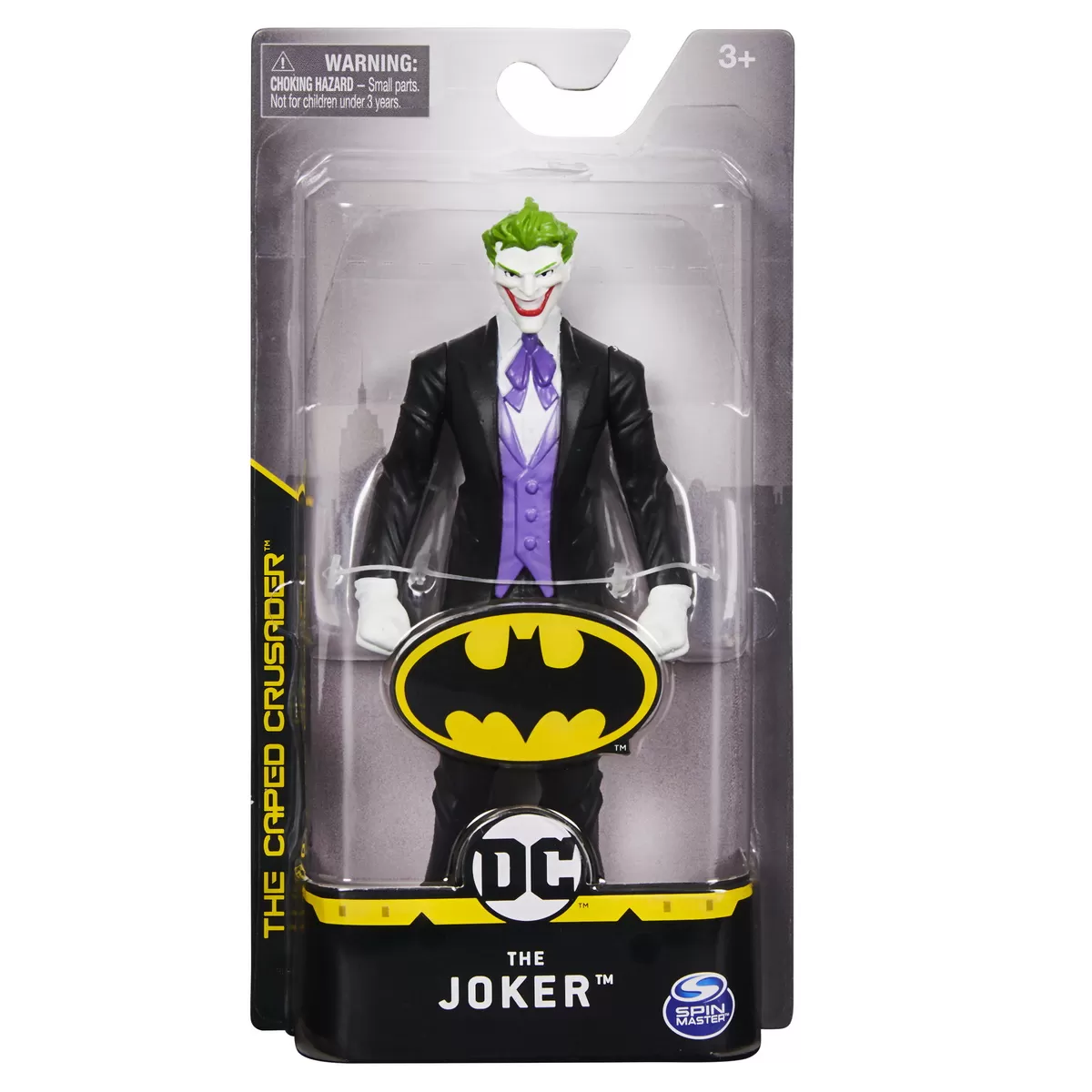 FIGURINA JOKER 15CM CU COSTUM NEGRU SI MANUSI ALBE