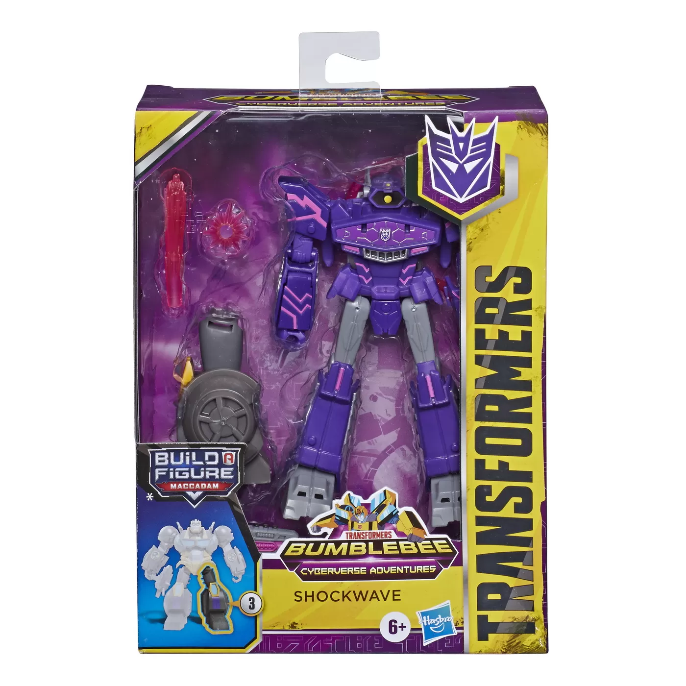 TRANSFORMERS ROBOT VEHICUL CYBERVERSE DELUXE SHOCKWAVE