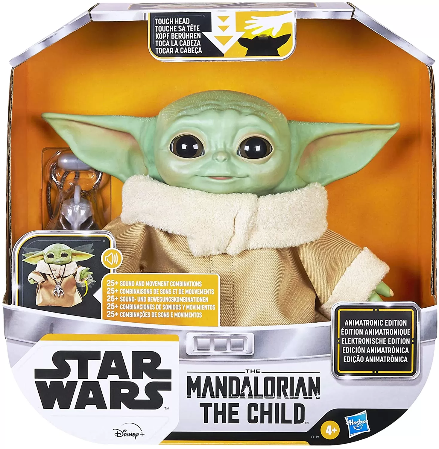 PLUS INTERACTIV STAR WARS THE CHILD ANIMATRONIC EDITION AKA BABY YODA