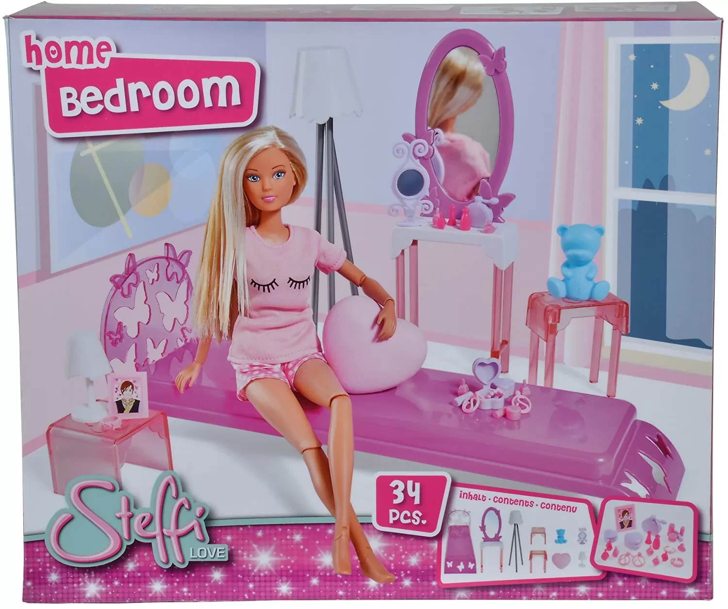 STEFFI LOVE DORMITORUL CU PIESE DE MOBILIER SI ACCESORII