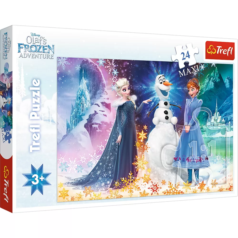 PUZZLE TREFL 24 MAXI IN LUMINA REFLECTOARELOR