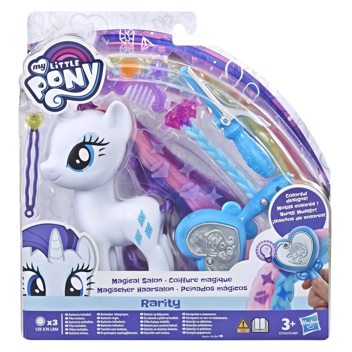 MY LITTLE PONY PONEIUL RARITY LA SALONUL DE INFRUMUSETARE