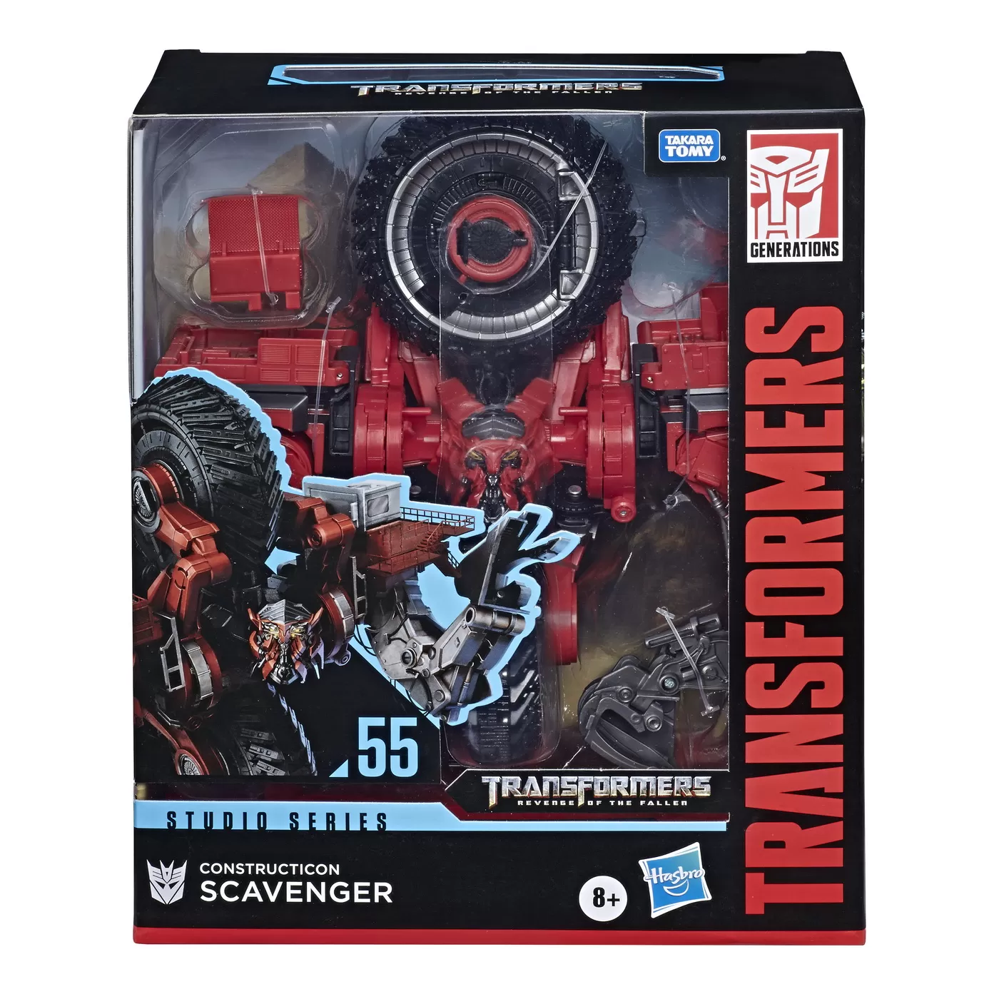 TRANSFORMERS ROBOT CONSTRUCTICON SCAVENGER GENERATIONS STUDIO