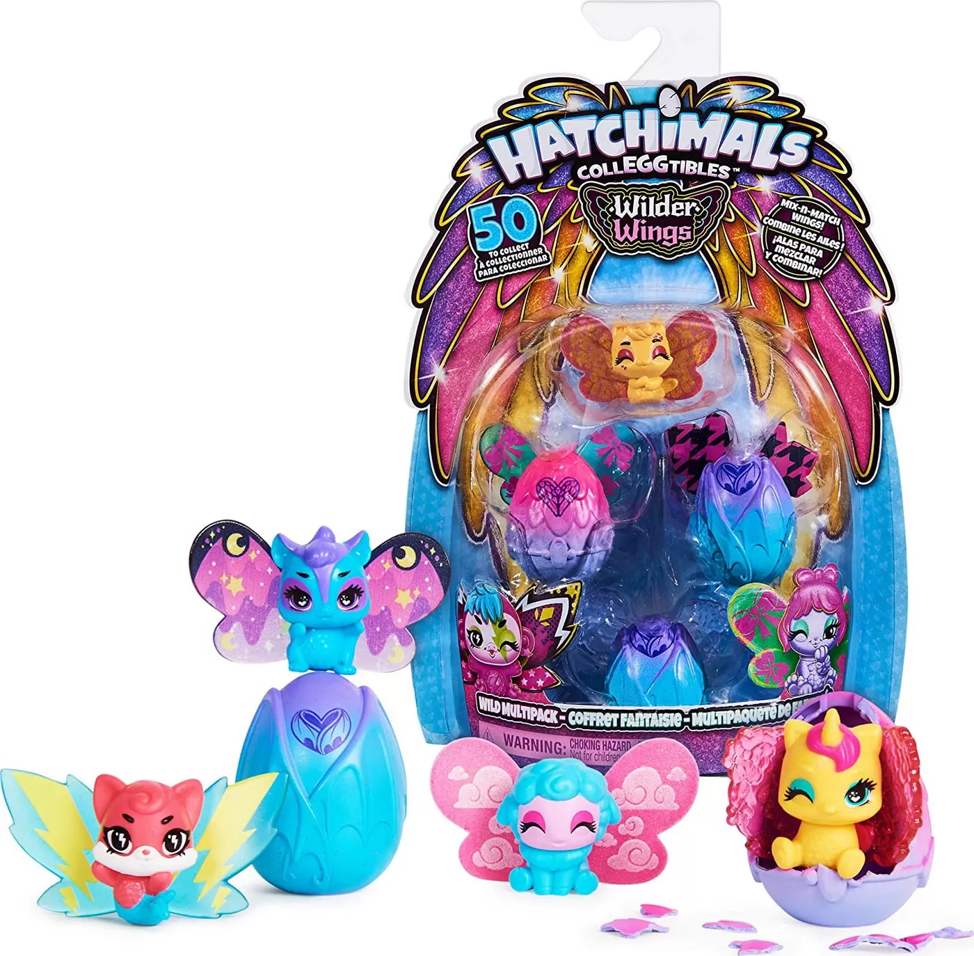 HATCHIMALS FIGURINE DE COLECTIE IN OU WILD WINGS